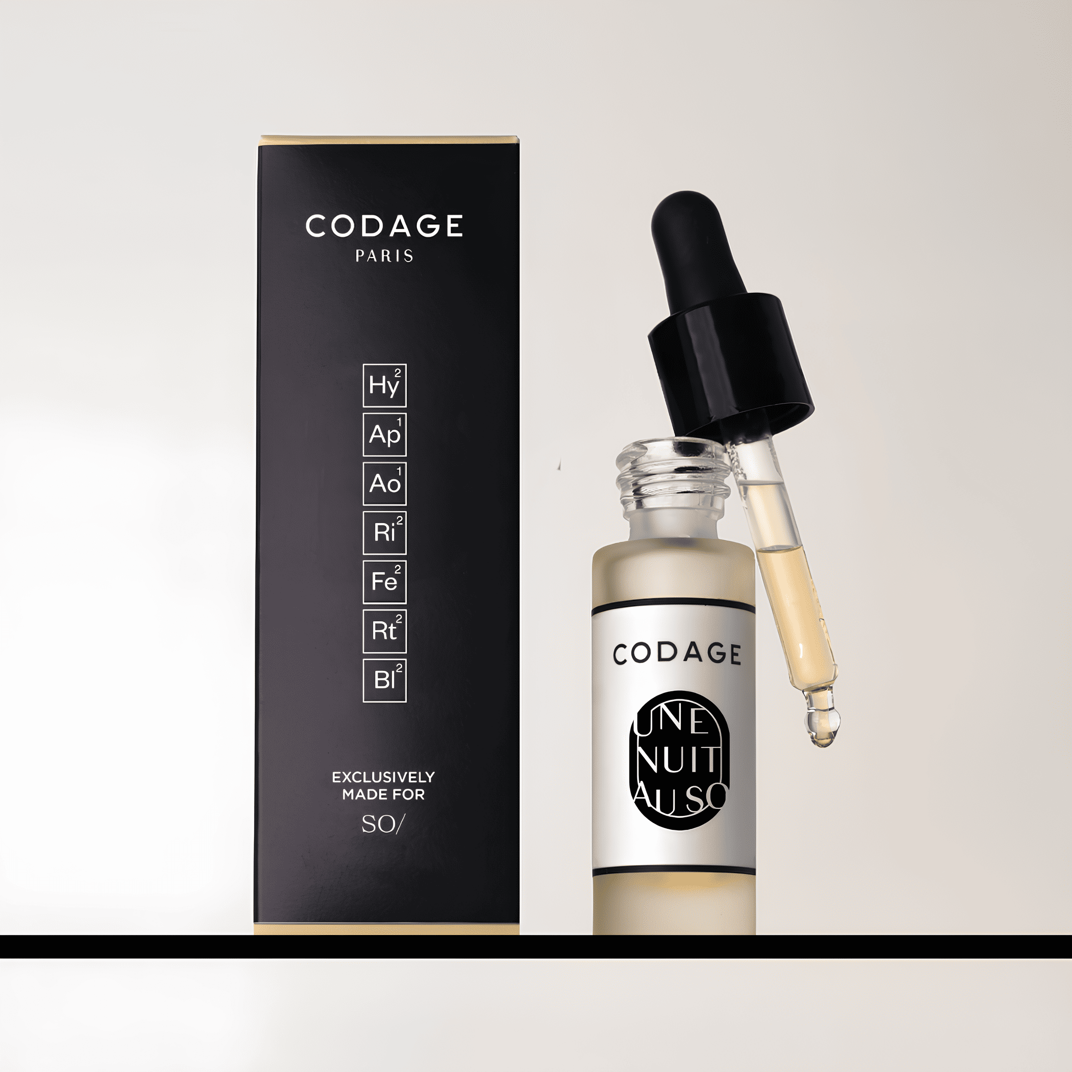CODAGE Paris Product Collection Skin Care A NIGHT AT THE SO/