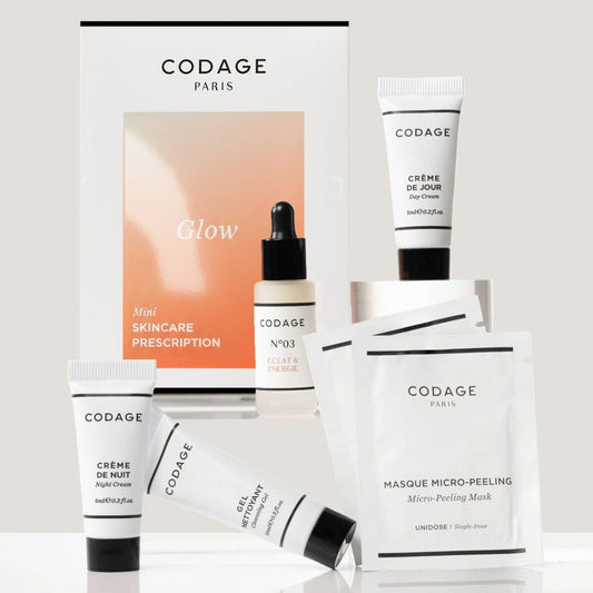 CODAGE Paris Product Collection Skin Care Glow Mini Skincare Prescription