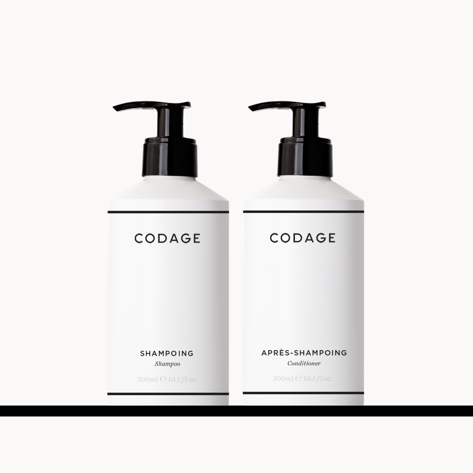 CODAGE Paris Product Collection Shampoo & Conditioner Shampoo & Conditioner Duo
