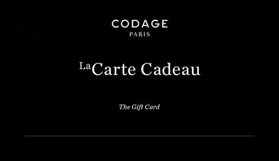 <p>La e-Carte Cadeau CODAGE</p>