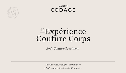 CODAGE Paris Gift Card Gift Cards Body Couture Experience | 60min eGift Card | Body Couture Experience