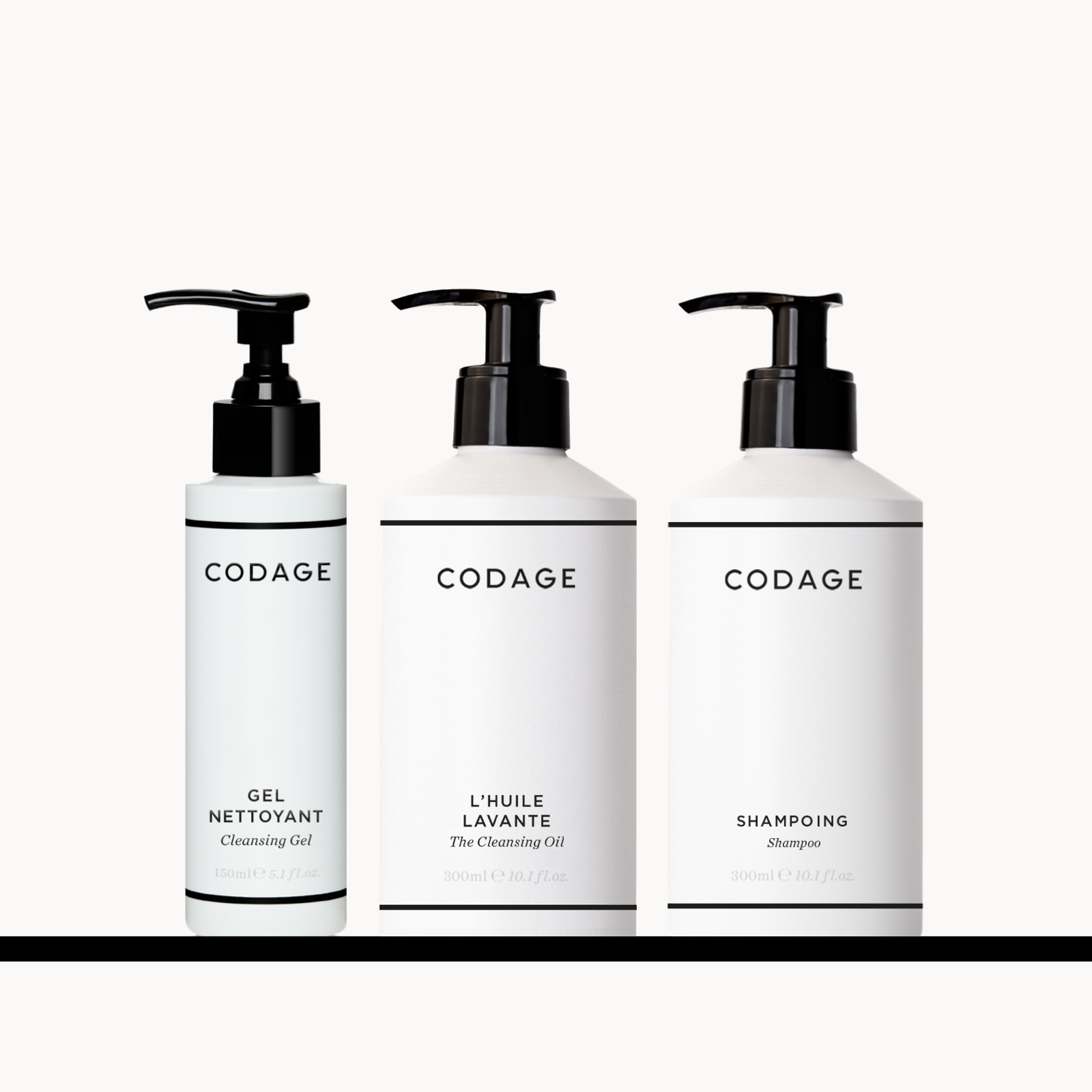 CODAGE Paris Product Collection Face & Body Treatment Face, Body & Hair Experience