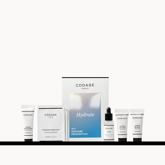CODAGE Paris Product Collection Skin Care Hydrate Mini Skincare Prescription