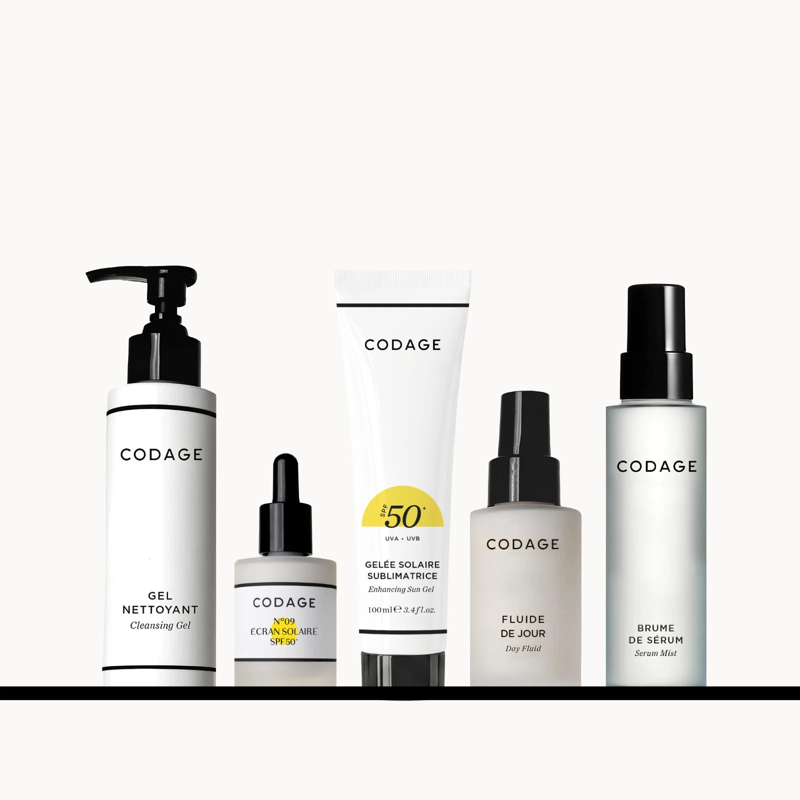 CODAGE Paris Product Collection Cosmetic Set Summer Routine