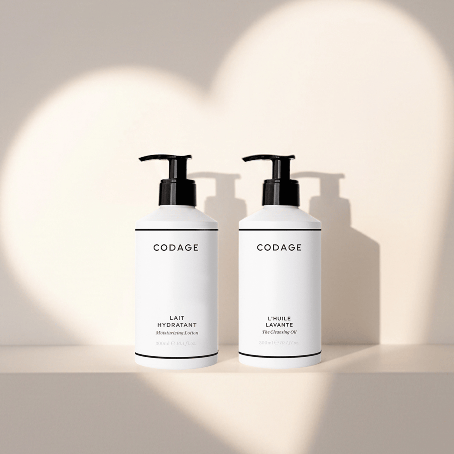 CODAGE Paris Product Collection Body Lotion Valentine’s Day Duo – Skin & Love