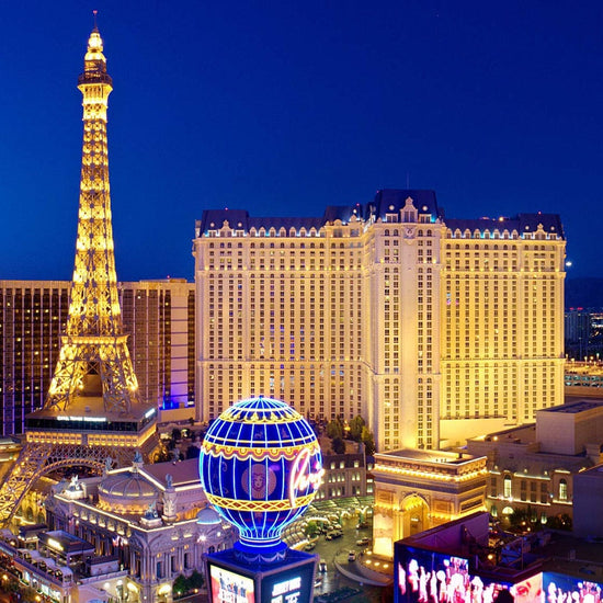 <p>Paris, Hotel</p><p>Las Vegas</p>